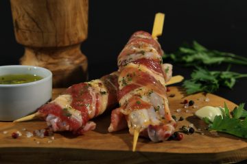 Ali di pollo condite