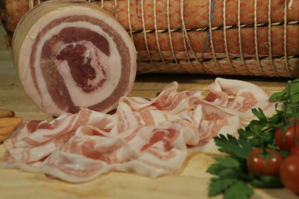 Pancetta arrotolata